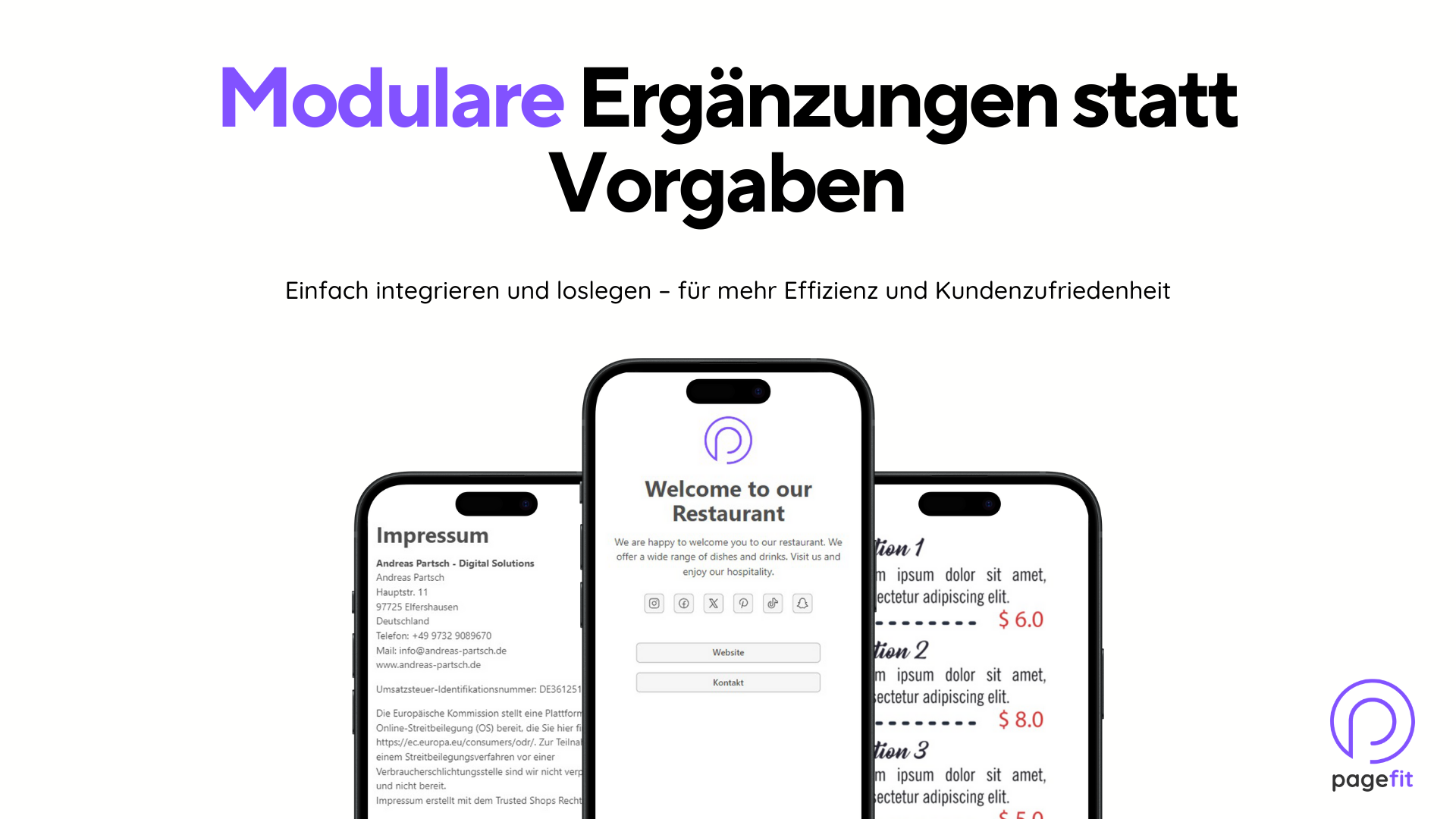 Die modulare Plattform für erfolgreiche Unternehmen